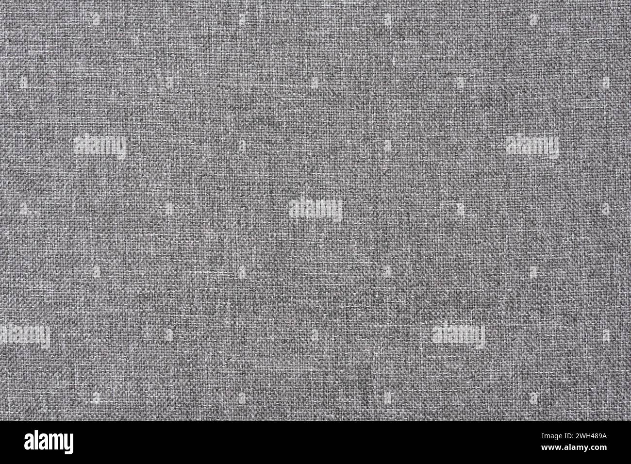 Texture de tissu de toile gris. Fond de tissu de lin gris. Banque D'Images
