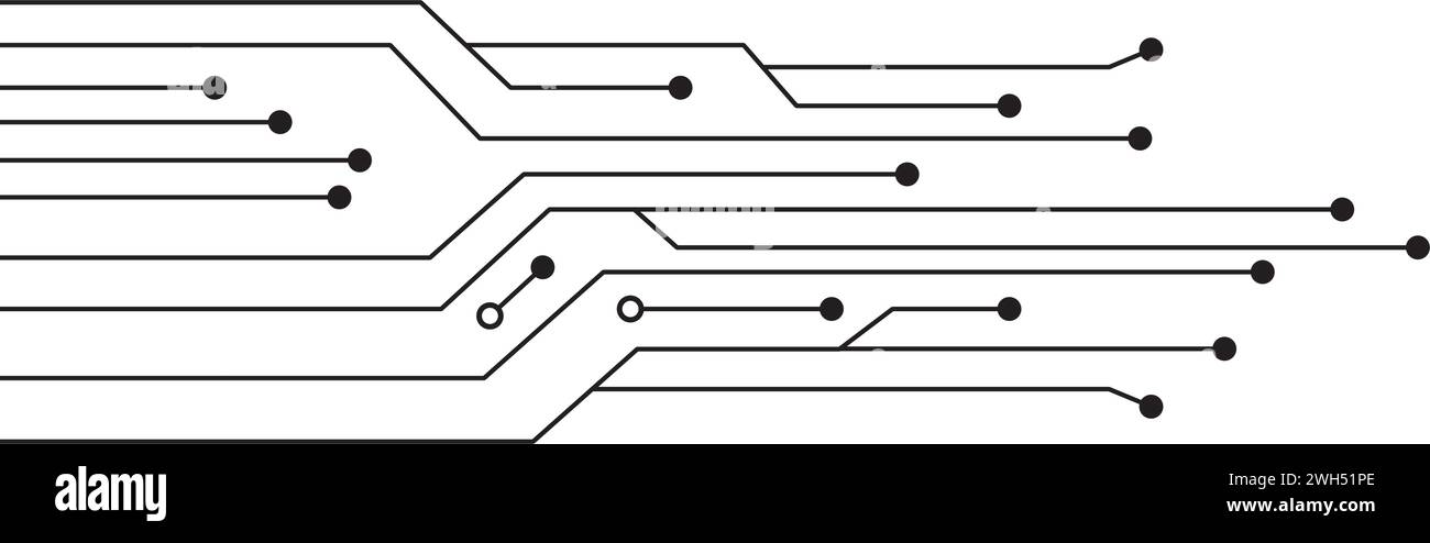Illustration design du circuit Illustration de Vecteur