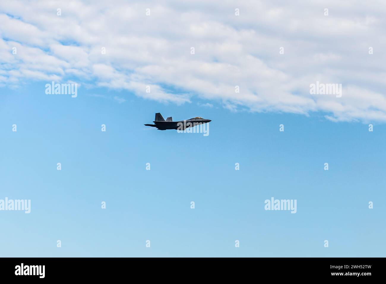 Rome, GA, États-Unis- 14 octobre 2018 : un avion de chasse de l'US Air Force effectuant des sorties lors d'une session d'entraînement en Géorgie, États-Unis Banque D'Images