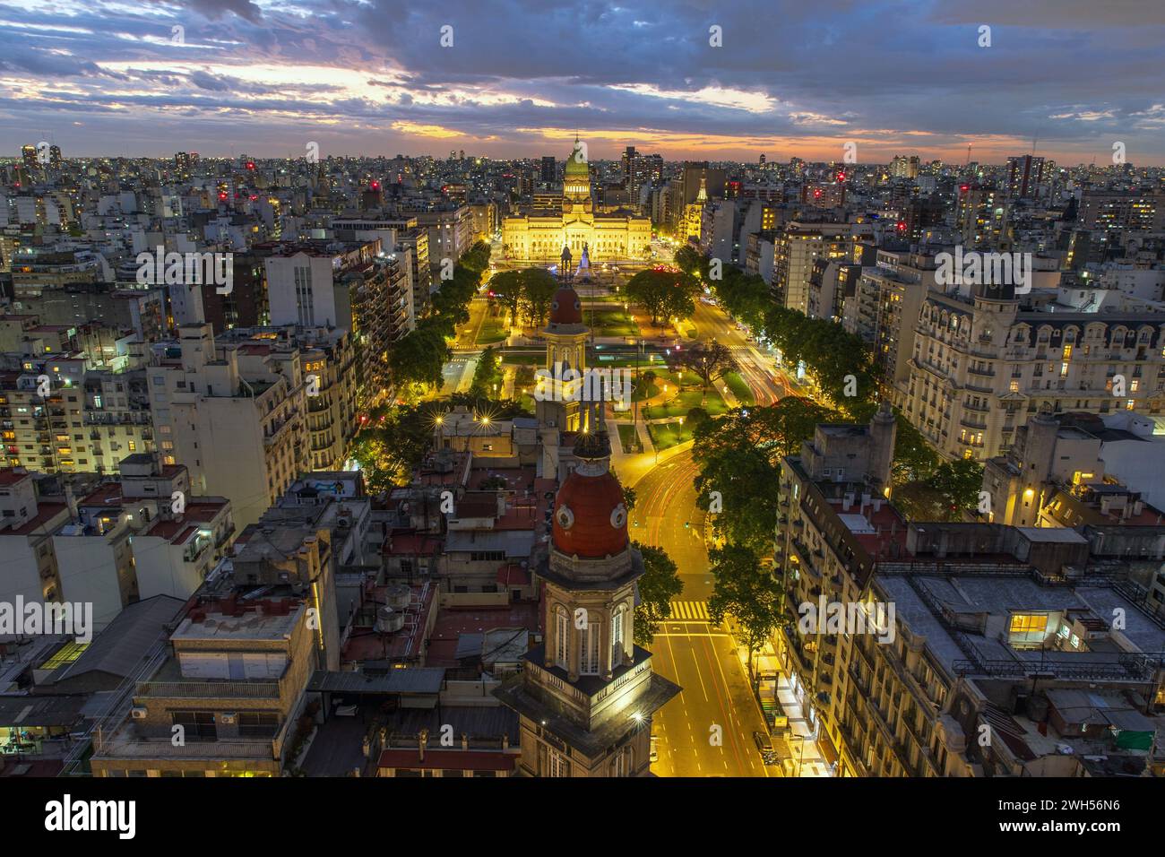 Congrès national d'Argentine, Buenos Aires, Argentine, lundi 13 novembre 2023. photo : David Rowland / One-Image.com Banque D'Images