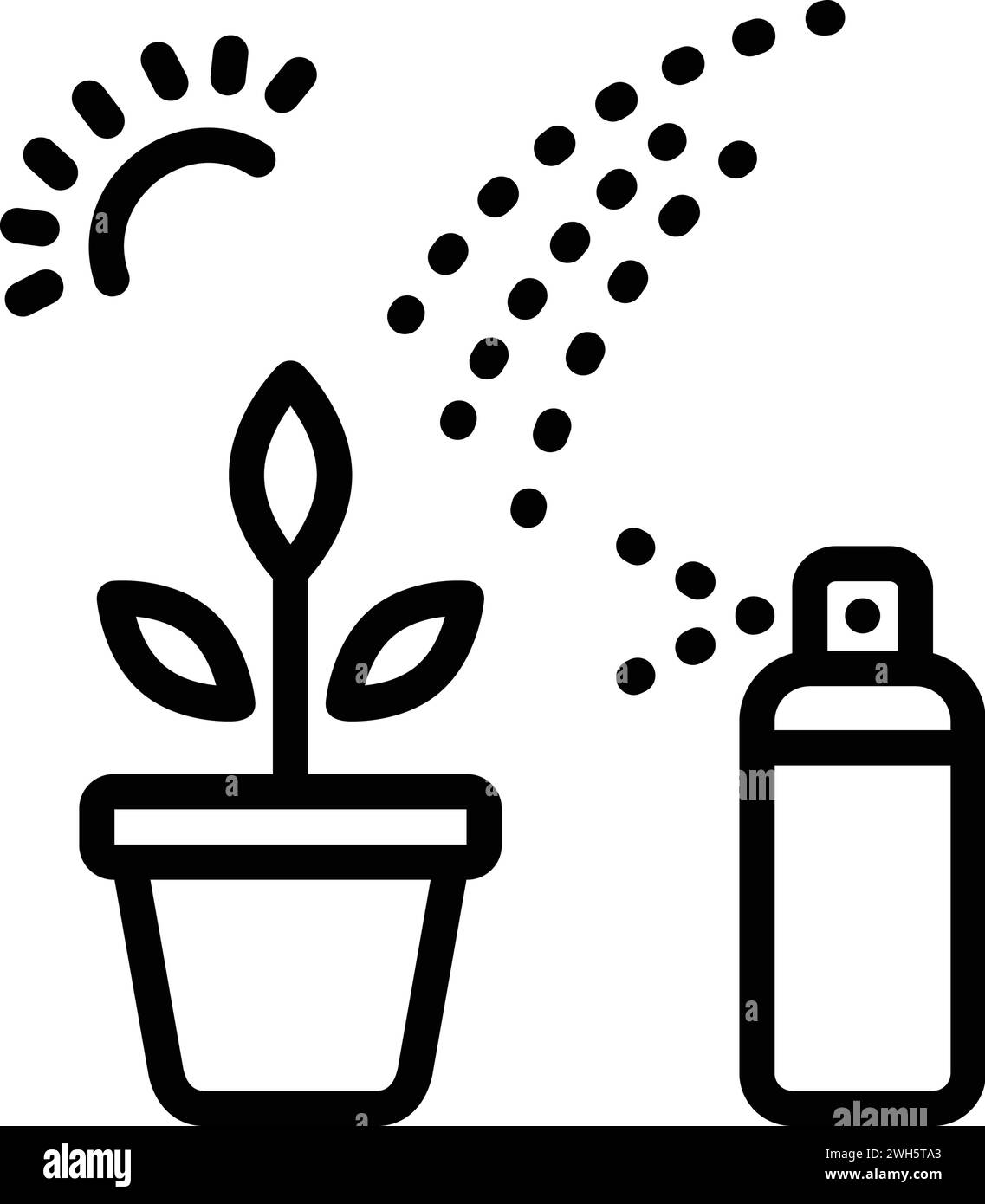 Icône pour nécessaire, usine Illustration de Vecteur