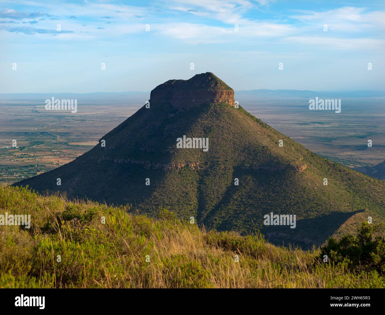 Valley of Desolation Camdeboo National Park janvier Cap oriental Afrique du Sud janvier Banque D'Images