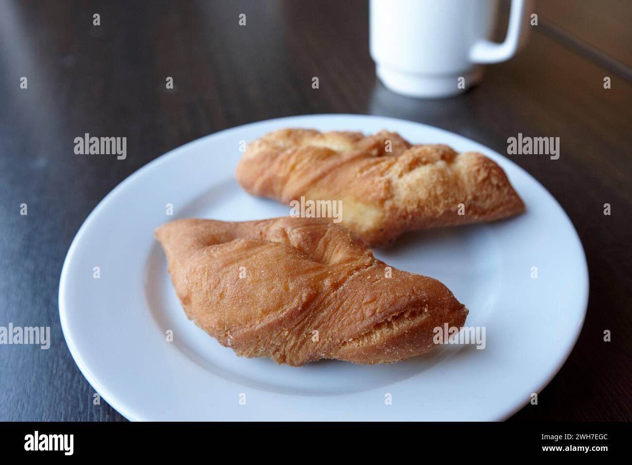 deux kleinat ou kleinur beignets islandais islande Banque D'Images