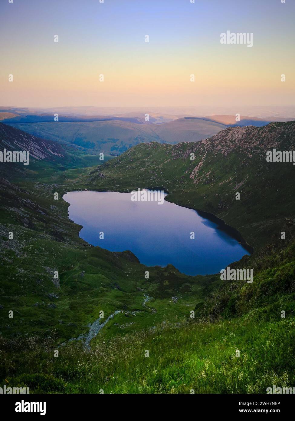 Chaîne de montagnes Cader Idris Banque D'Images