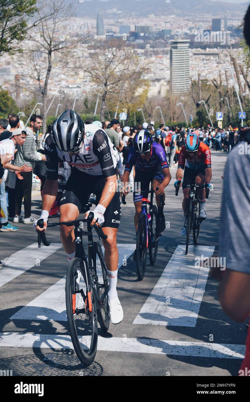 Dernière étape du Tour de Catalogne 2023 à Montjuic à Barcelone, Espagne, le 20 mars 2023 Banque D'Images