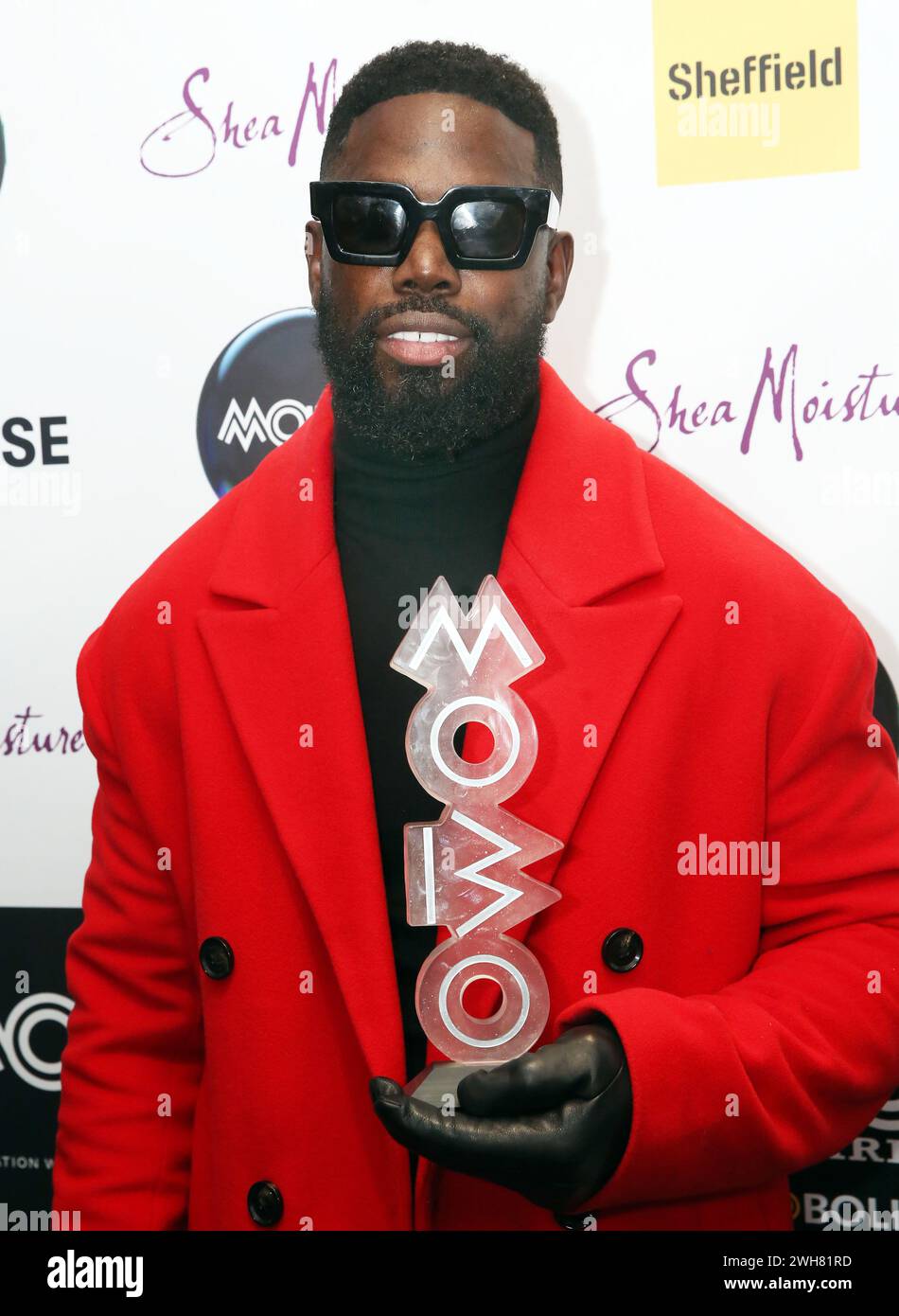 8 février 2024, Sheffield, South Yorkshire, Royaume-Uni : Ghetti - lauréat du prix Pioneer Award lors de la 26e édition du MOBO's à Sheffield, Sheffield, Royaume-Uni, le 7 février 2024. Photo de Glenn Ashley. (Crédit image : © Glenn Ashley/ZUMA Press Wire) USAGE ÉDITORIAL SEULEMENT! Non destiné à UN USAGE commercial ! Banque D'Images