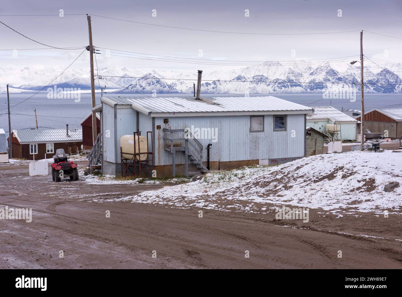 Pod Inlets Pond inlet baffin island nunavut Banque de photographies et d’images à ...
