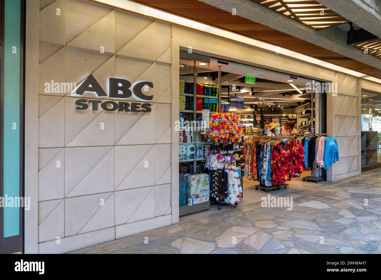 Un magasin ABC à Waikiki, Hawaï. Banque D'Images