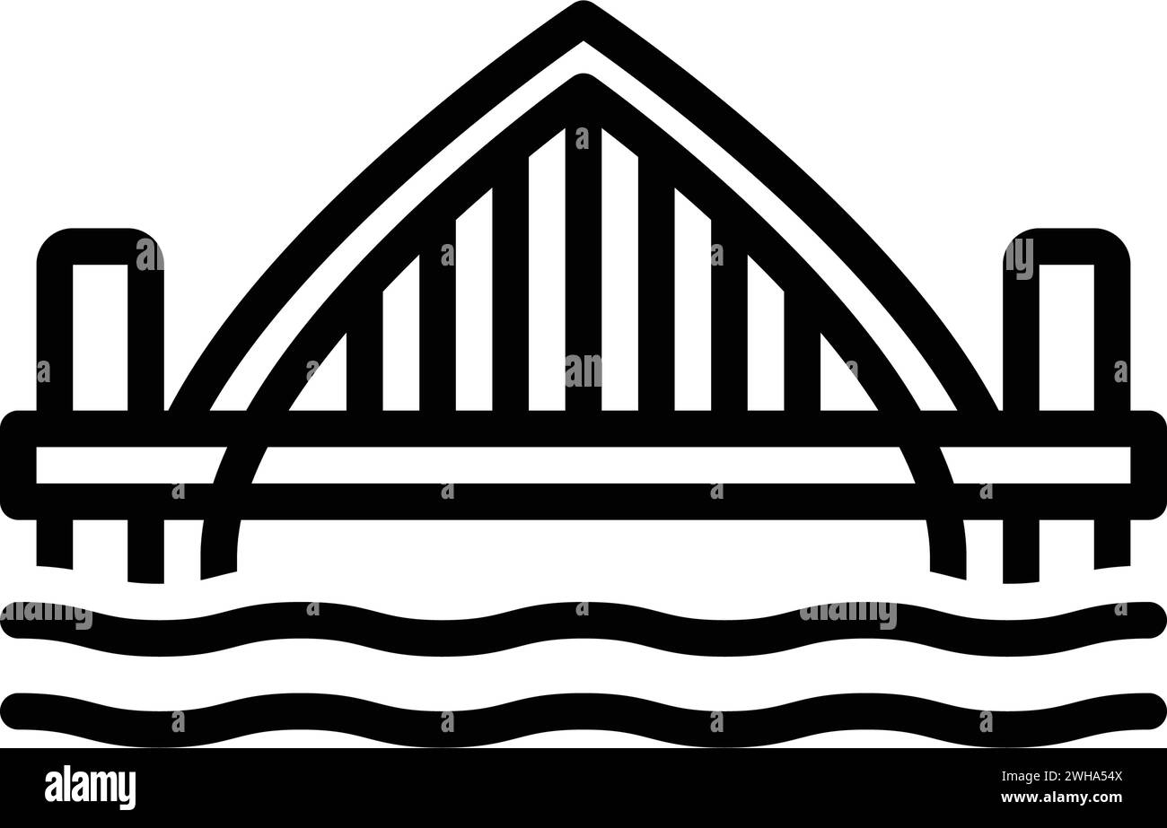 Icône pour newcastle, gateshead Illustration de Vecteur