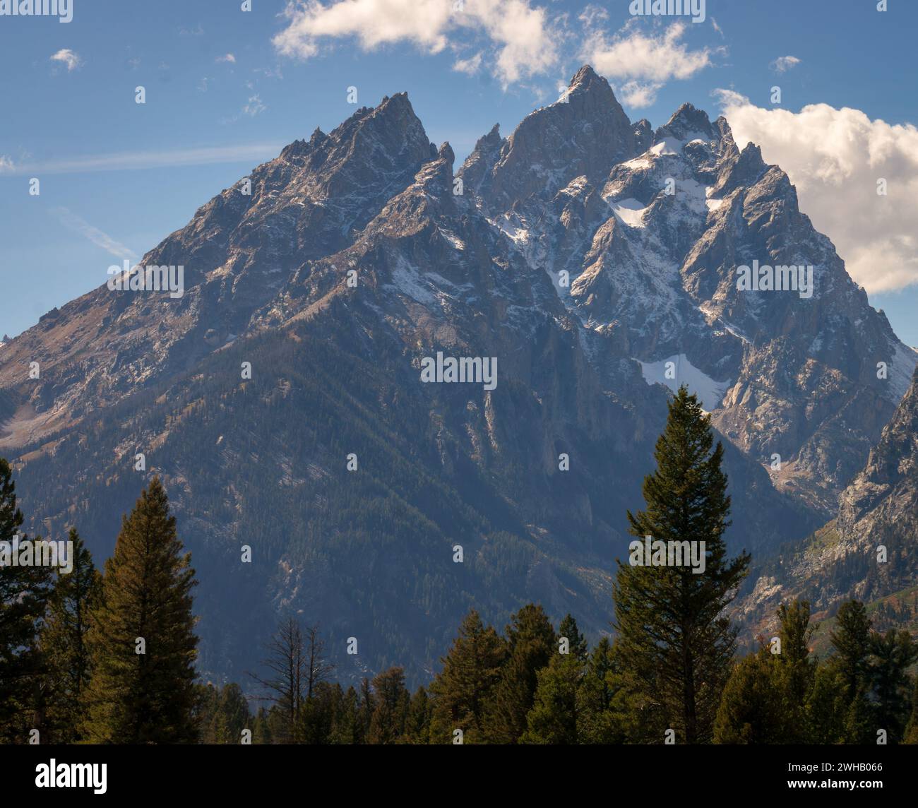 Le parc national de Grand Teton dans le Wyoming, près de Jackson Hole Banque D'Images