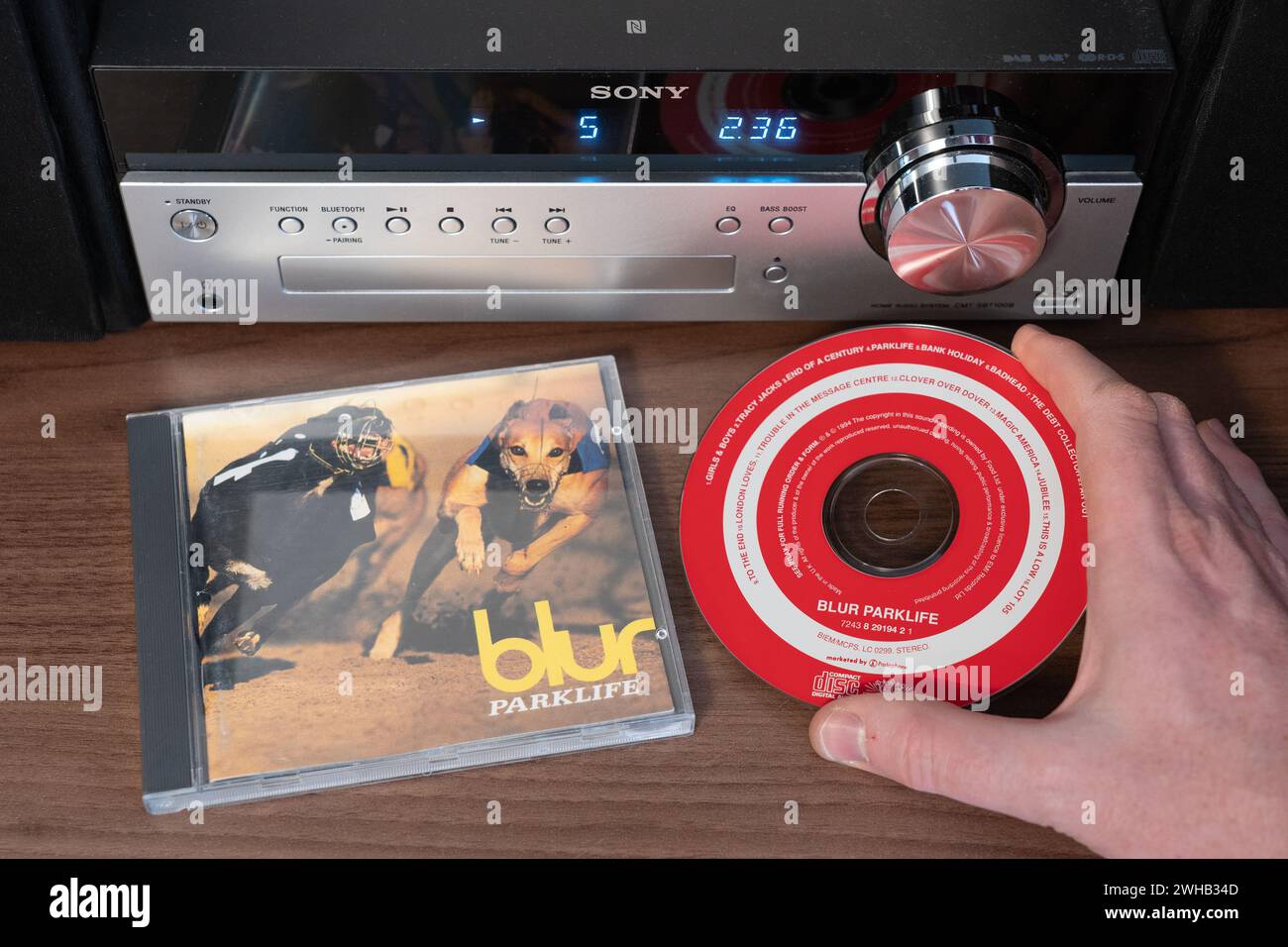 Parklife Albums de Blur Parklife Parklife est le troisième album studio du groupe de rock anglais Blur, sorti le 25 avril 1994. L'album est venu définir la scène Britpop émergente Banque D'Images