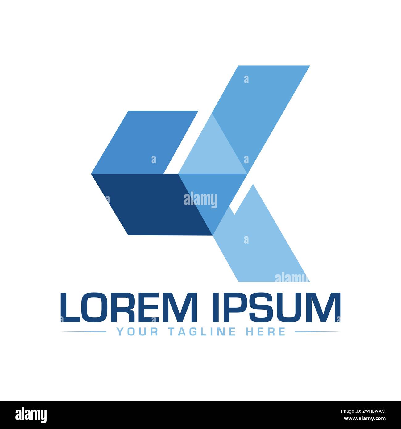 Logo de lettre DK. Design créatif du logo DK. Illustration de Vecteur Logo de lettre DK. Design créatif du logo DK. Illustration de Vecteur