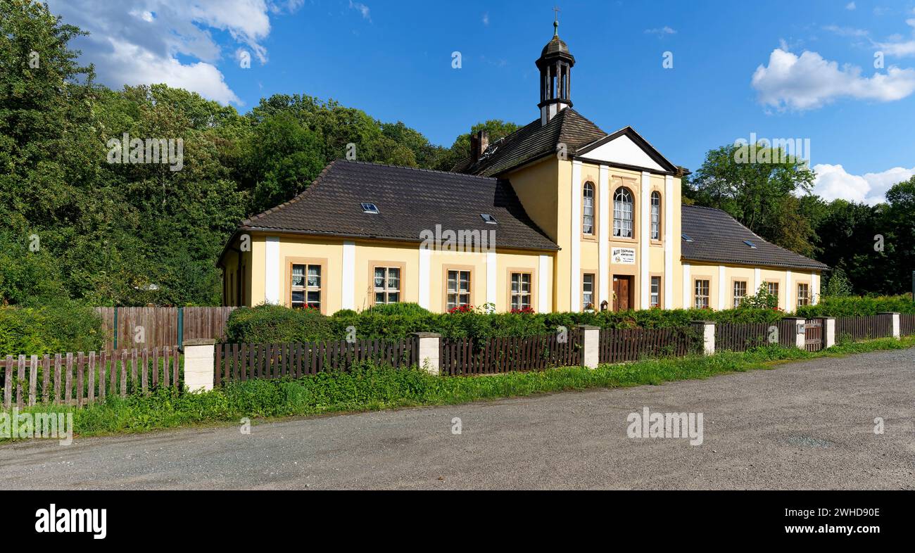 La vieille ville historique de Zeitz, Burgenlandkreis, Saxe-Anhalt, Allemagne Banque D'Images