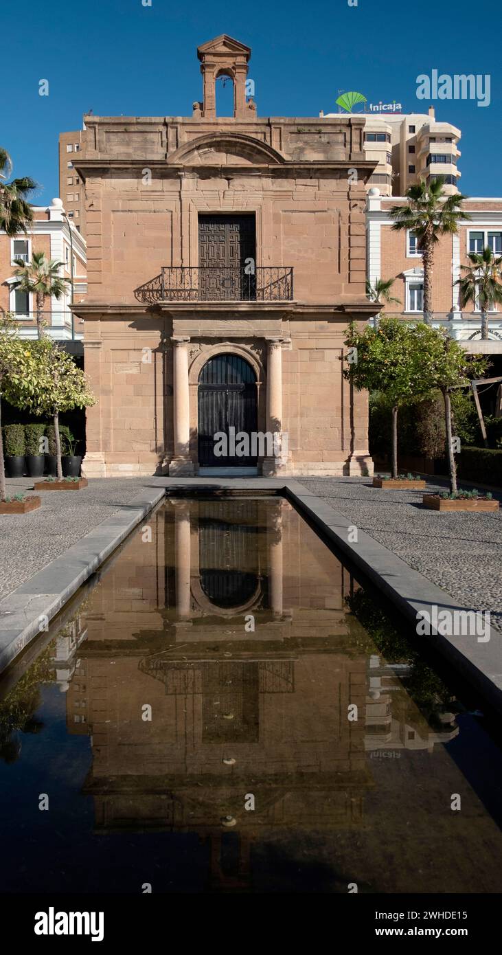 Espagne, Andalousie, Malaga, église la Capilla del Puerto de Malaga Banque D'Images