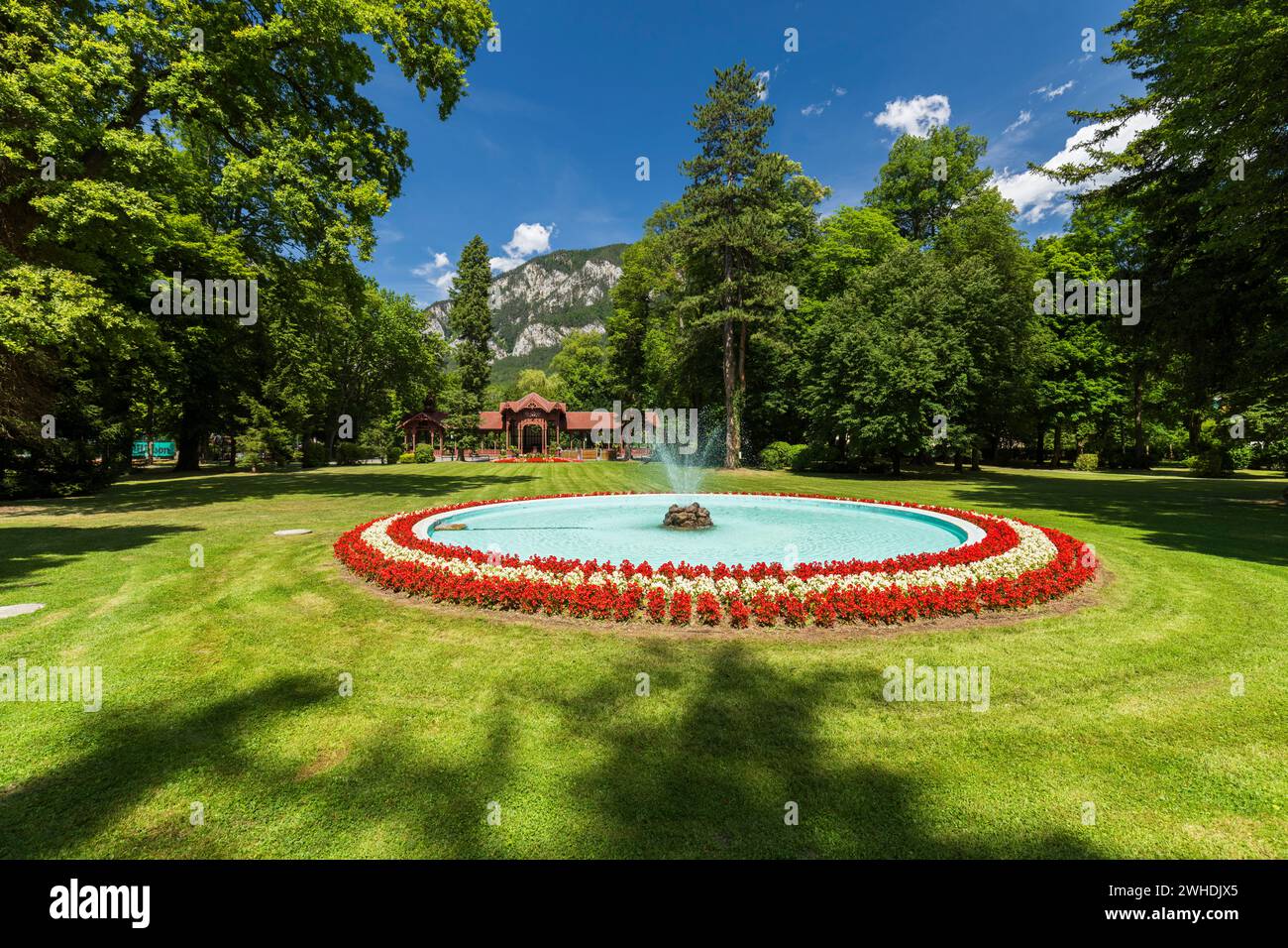 Kurpark, Reichenau an der Rax, basse-Autriche, Autriche Banque D'Images