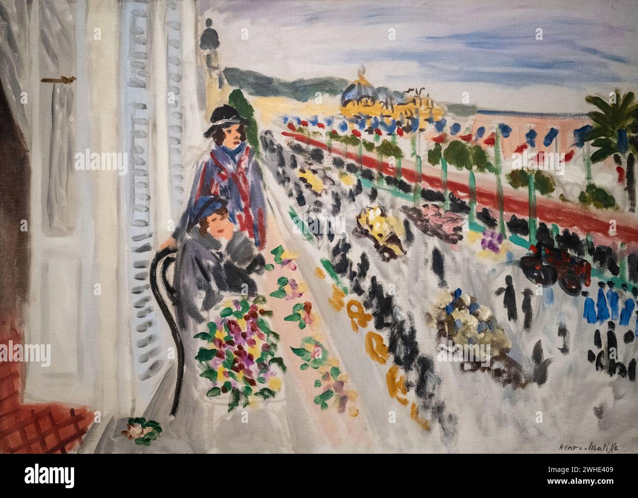 Henri Matisse 1922 peinture huile sur toile 'Festival des fleurs' au Musée d'Art de Baltimore Banque D'Images