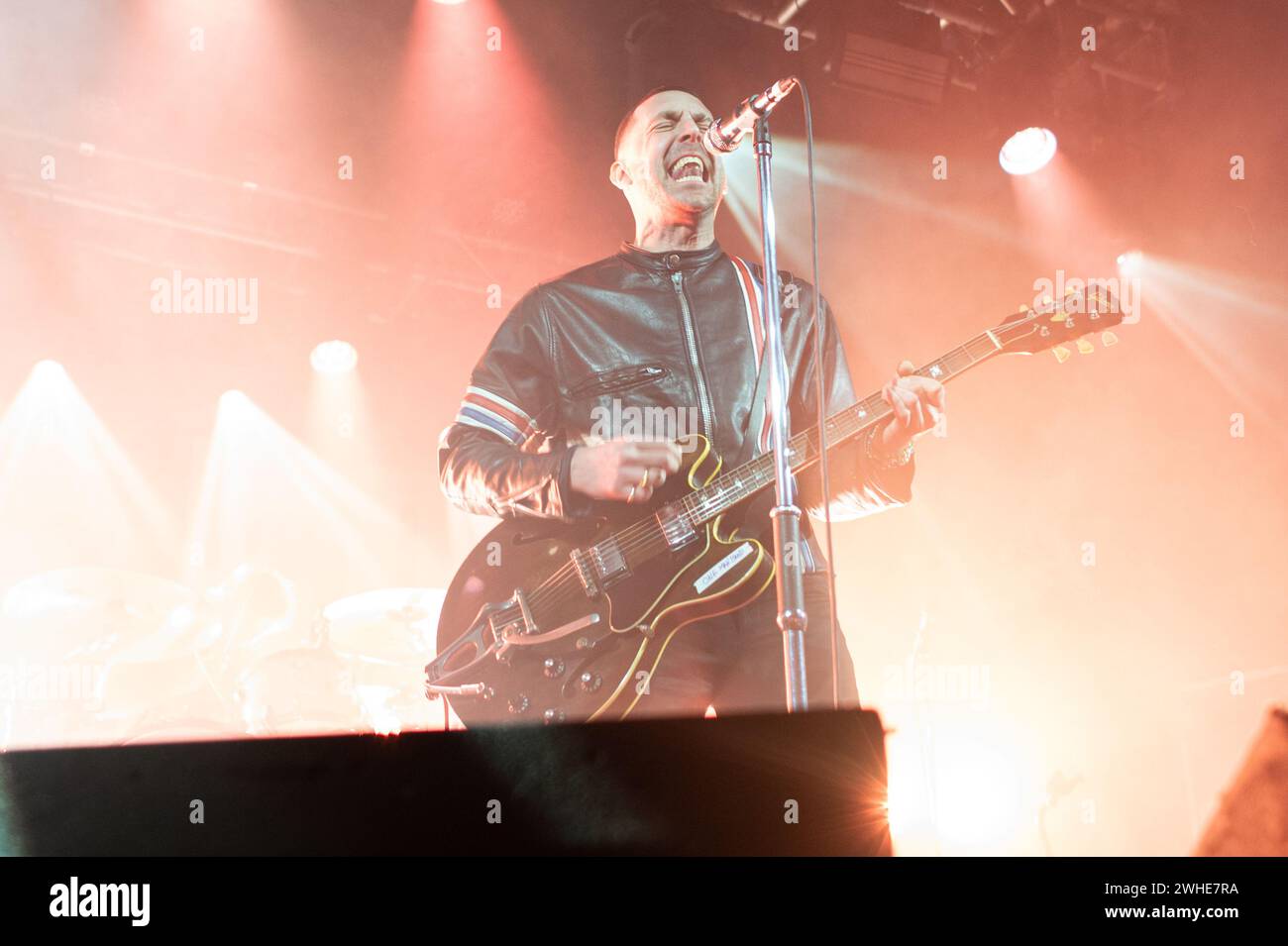 Londres, Royaume-Uni. 09th Feb, 2024. Miles Kane se produisant à Electric Ballroom, Londres. Crédit : John Barry/Alamy Live News Banque D'Images Londres, Royaume-Uni. 09th Feb, 2024. Miles Kane se produisant à Electric Ballroom, Londres. Crédit : John Barry/Alamy Live News Banque D'Images