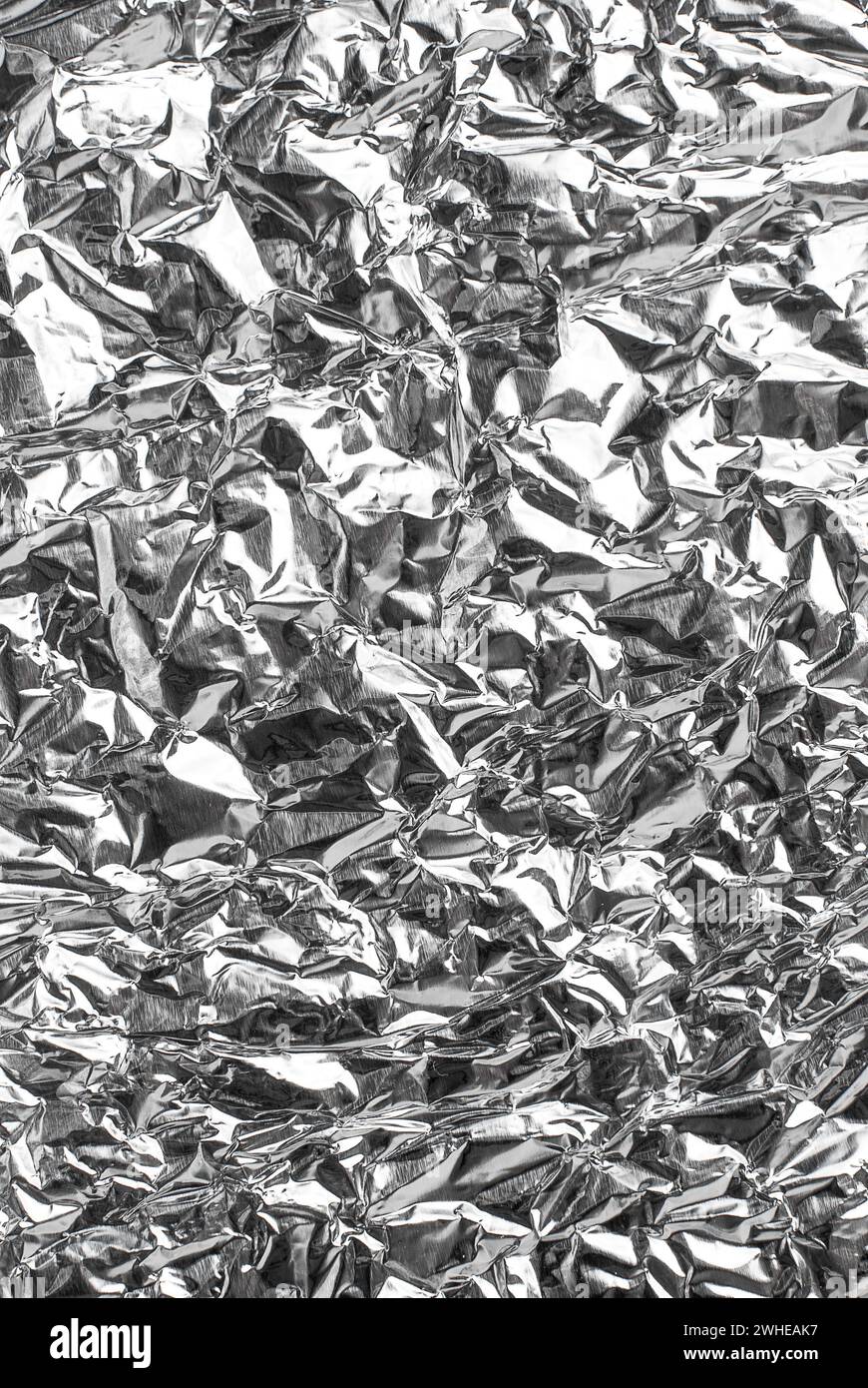 Texture feuille d'argent Banque D'Images