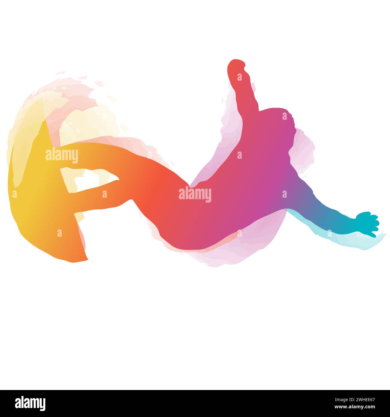 Circonscription Surfer une grosse vague Banque D'Images