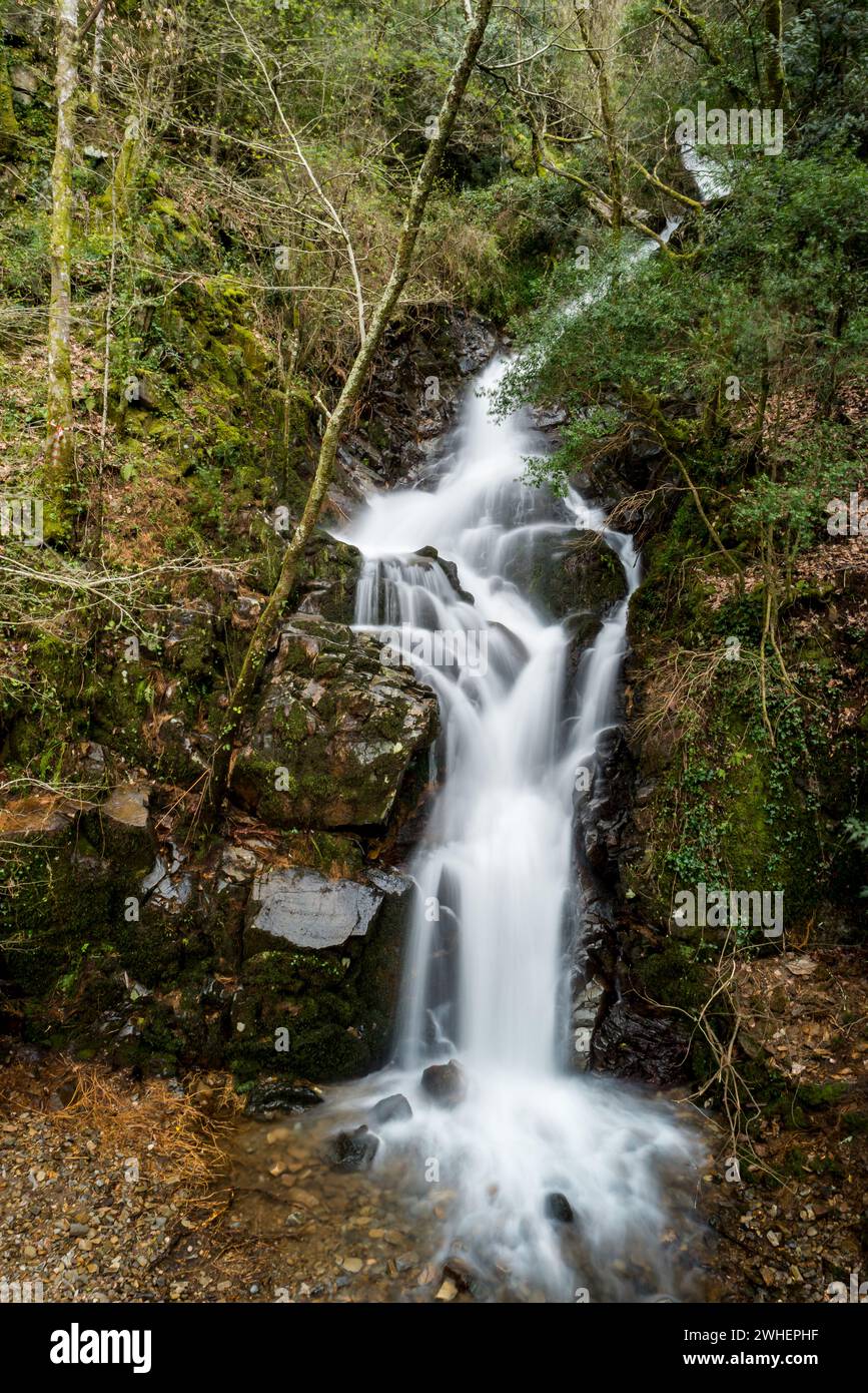 Cascade à Arouca Banque D'Images