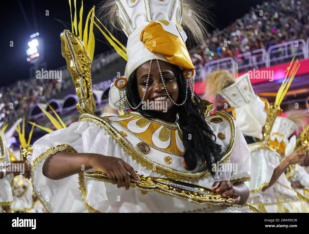 Desfiles SERIE OURO DO CARNAVAL DO RIO DE JANEIRO RIO DE JANEIRO RJ, 02/09/2023 - CARNAVAL /Rio de Janeiro Gold Series Schools Parade - Uniao do Parque Acari ouvre le Gold Series Parade ce vendredi soir, Sambodromo da Sapucai, à Rio de Janiero 09. IMAGO / Erbs Jr Rio de Janeiro Brasil Copyright : xErbsxJrx Banque D'Images