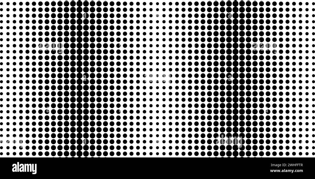 fond pointillé de couleur noire Illustration de Vecteur