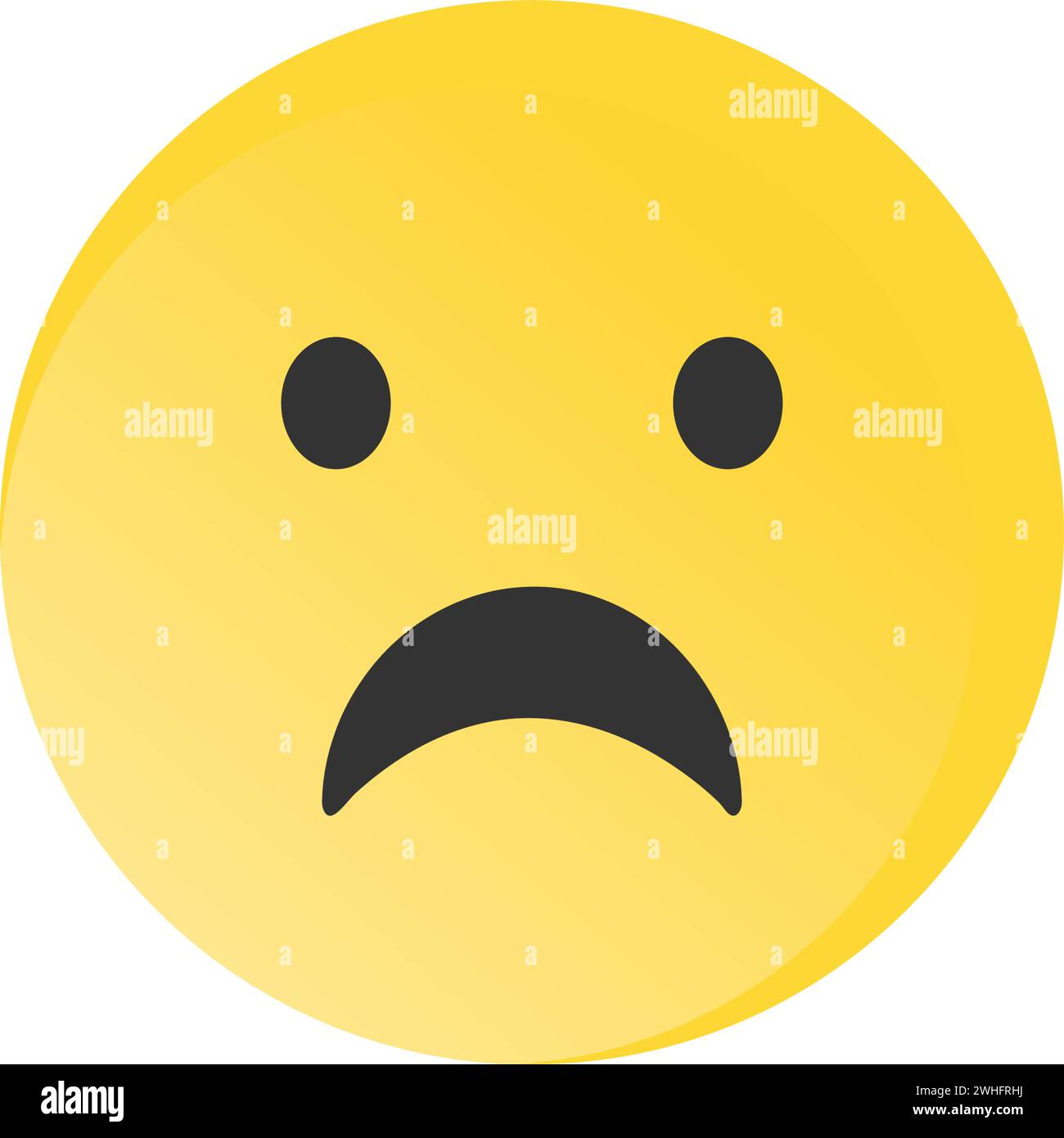 ensemble d'icônes de sourire d'émoticône Illustration de Vecteur