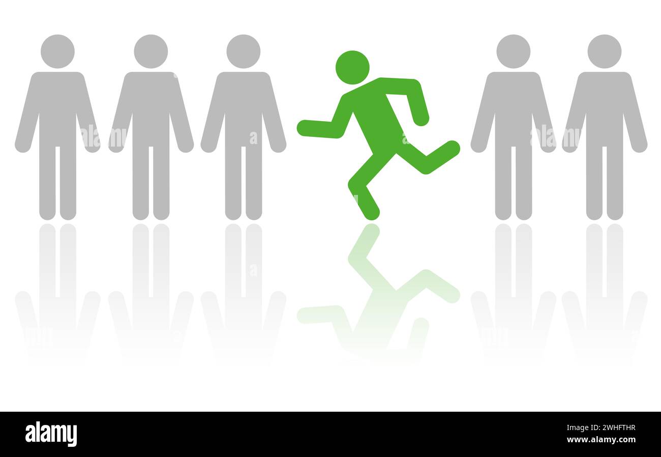 Pictogramme dynamique Banque D'Images