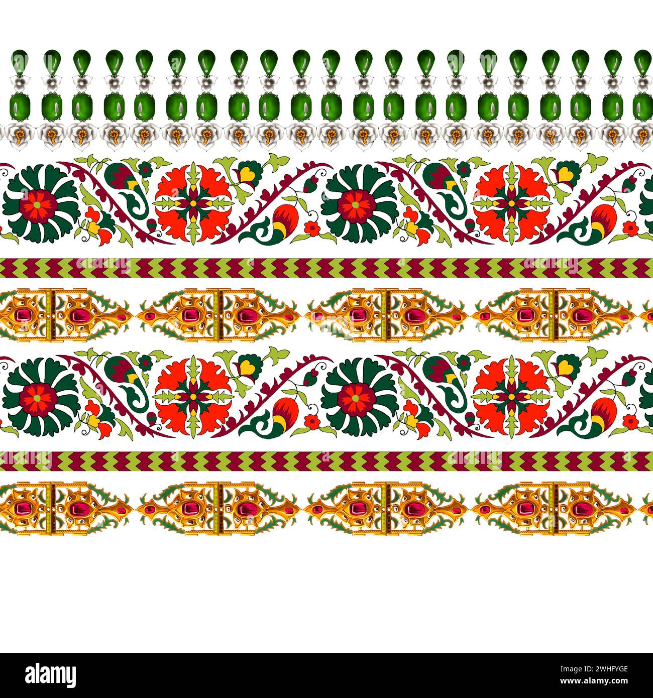 Illustration vectorielle de conception de motif numérique pour l'impression textile pour l'impression numérique. Conception pour couverture, tissu, textile, papier d'emballage Illustration de Vecteur