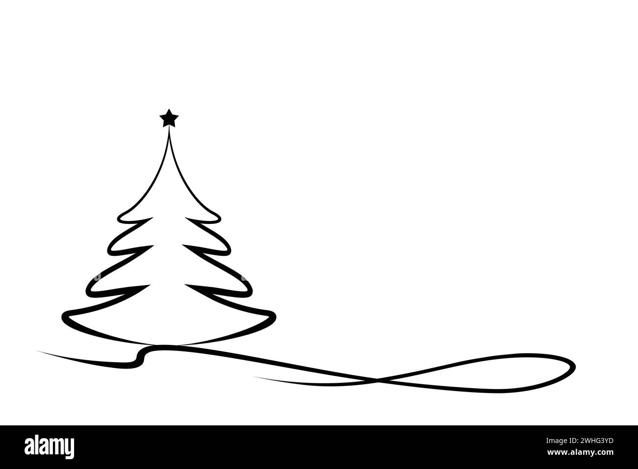 Sapin de Noël Banque D'Images