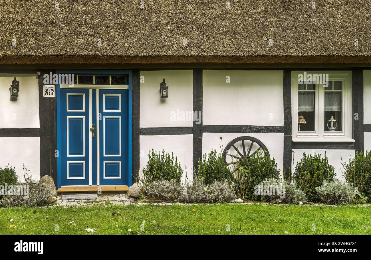 Entrée d'une ancienne maison d'équitation Banque D'Images