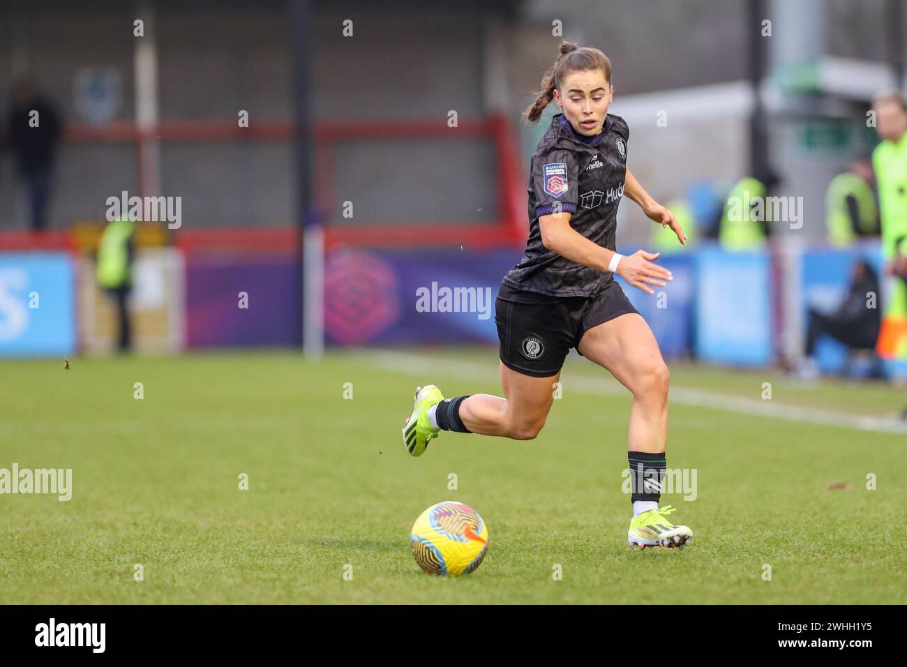 Crawley, Royaume-Uni. 21 janvier 2024. Jamie-Lee Napier pendant le match WSL entre Brighton et Bristol City. Banque D'Images