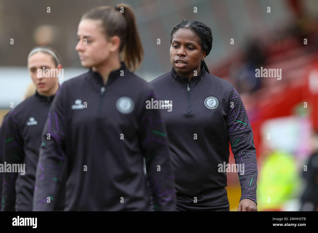 Crawley, Royaume-Uni. 21 janvier 2024. Satara Murray pendant le match WSL entre Brighton et Bristol City. Banque D'Images