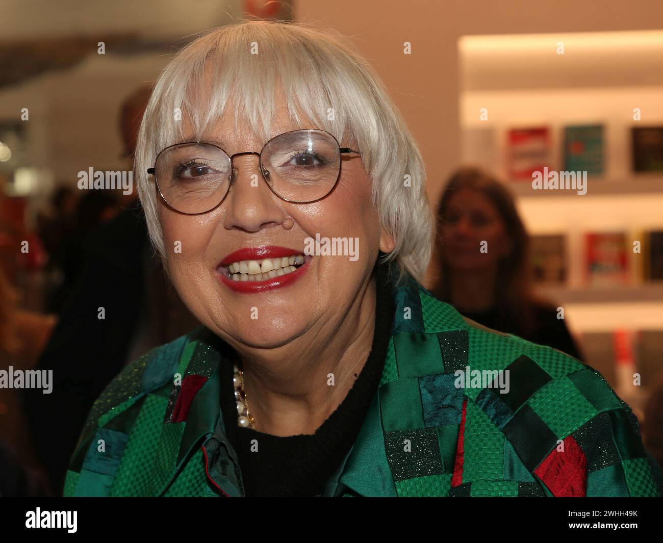 Claudia Roth (Verts), ministre d'État à la culture lors de sa visite à la Foire du livre de Leipzig le 27.04.2023 Banque D'Images