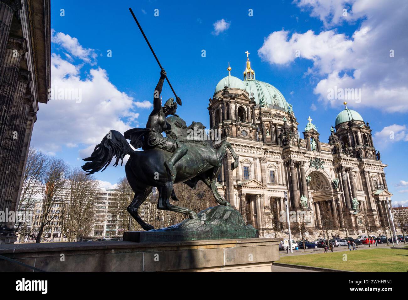 Cathédrale de Berlin (Berliner Dom) temple de l'Église évangélique Banque D'Images