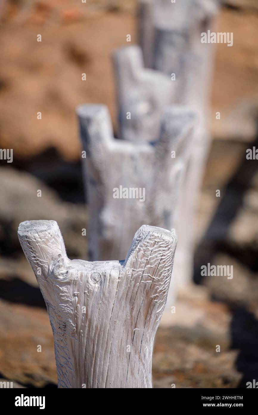 Plage de Migjorn Banque D'Images