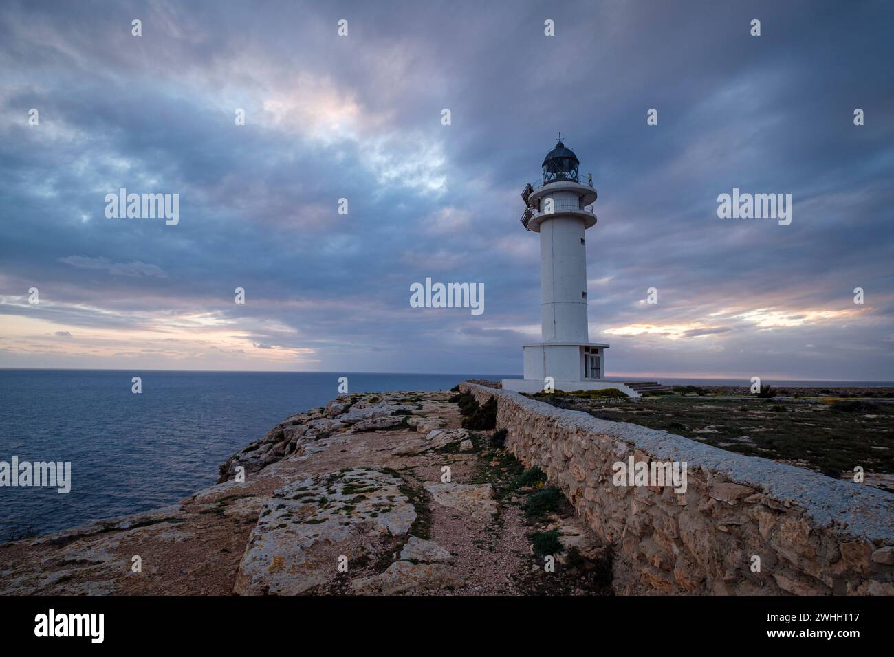 Phare de Cape Barberia Banque D'Images
