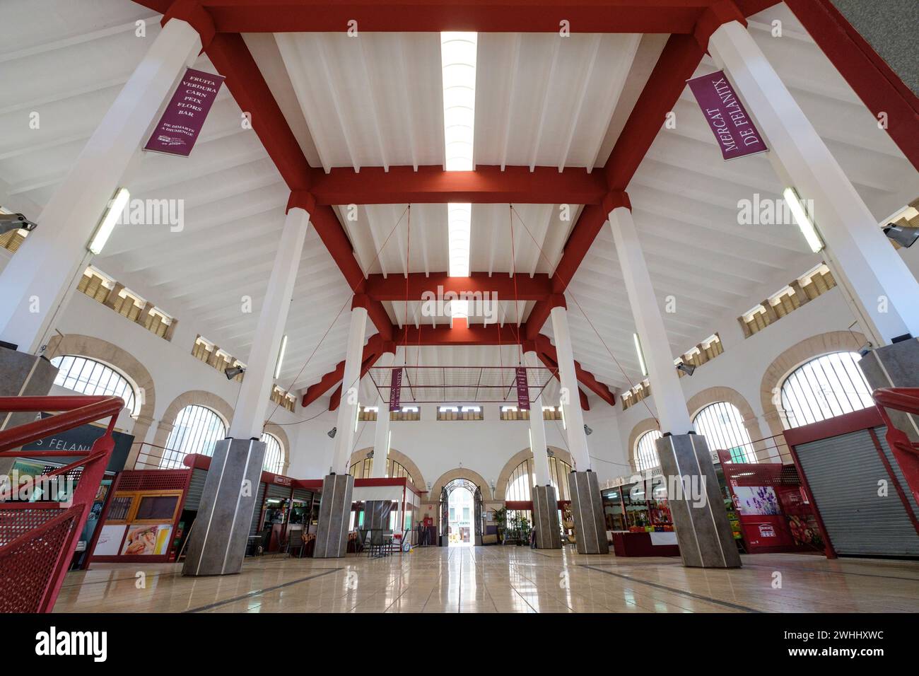 Marché municipal Banque D'Images