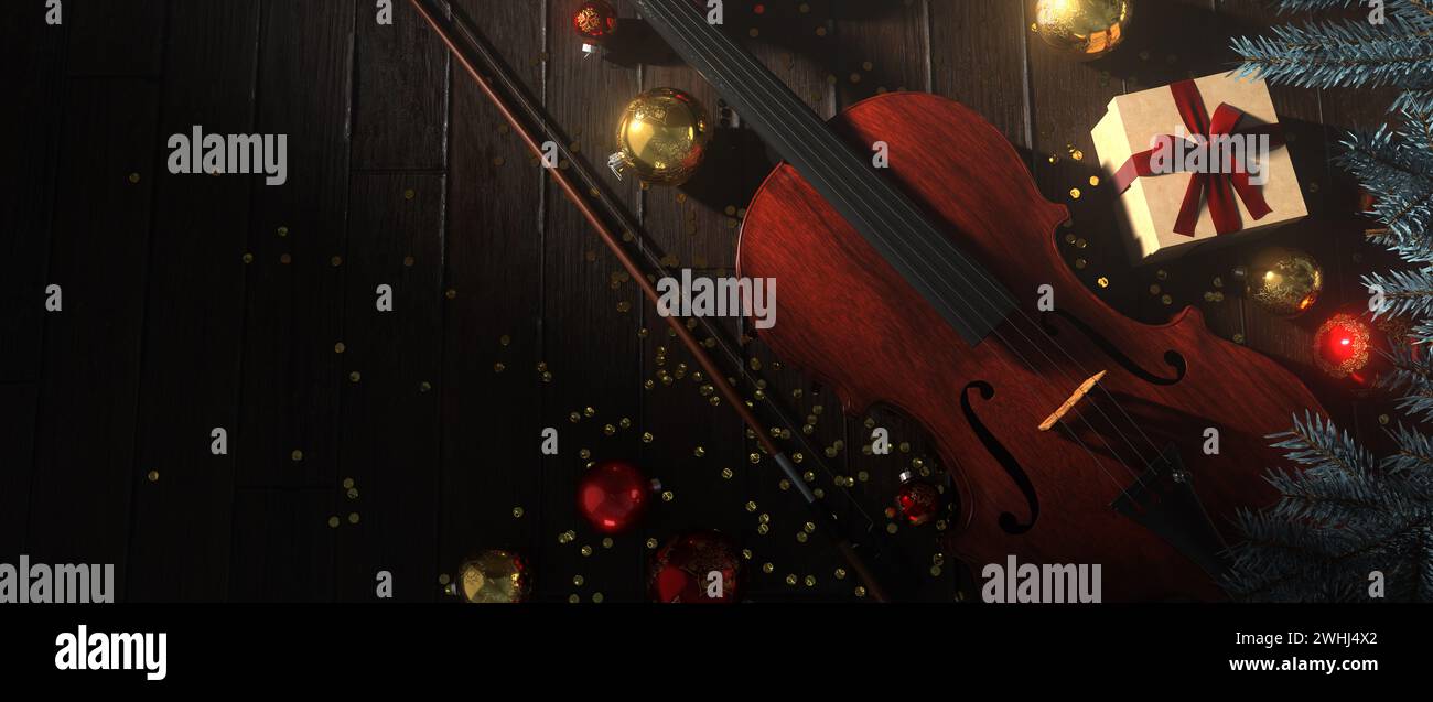 Des chants de Noël Banque D'Images