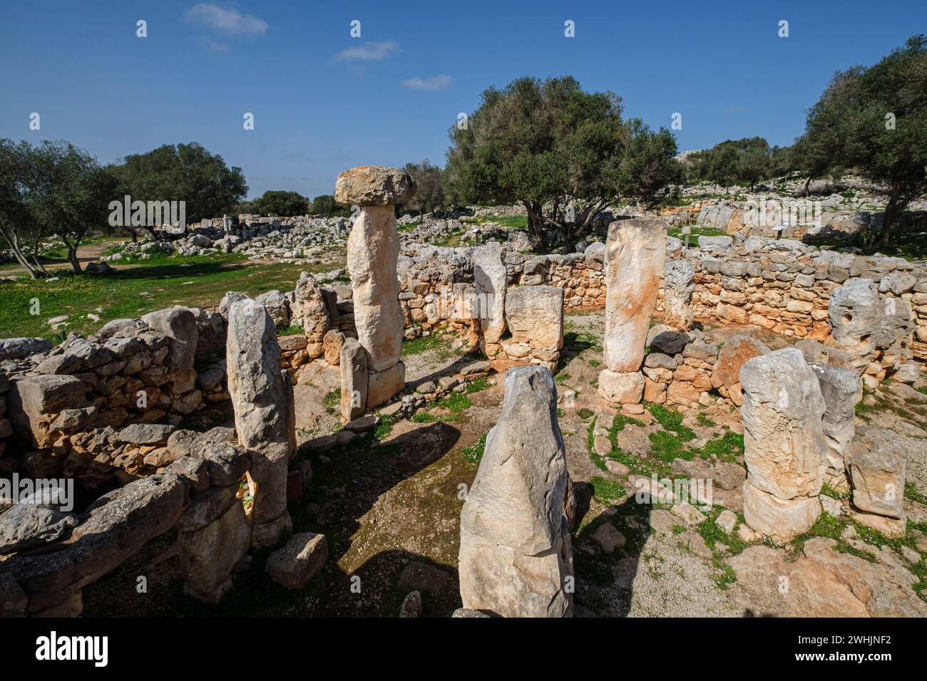 Habitation de l'âge du fer Banque D'Images