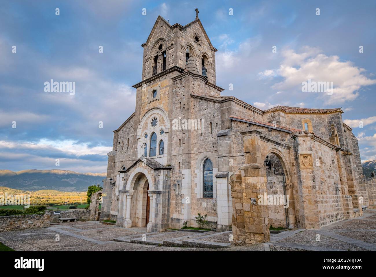 Eglise paroissiale de San Vicente Mártir et San Sebastián Banque D'Images