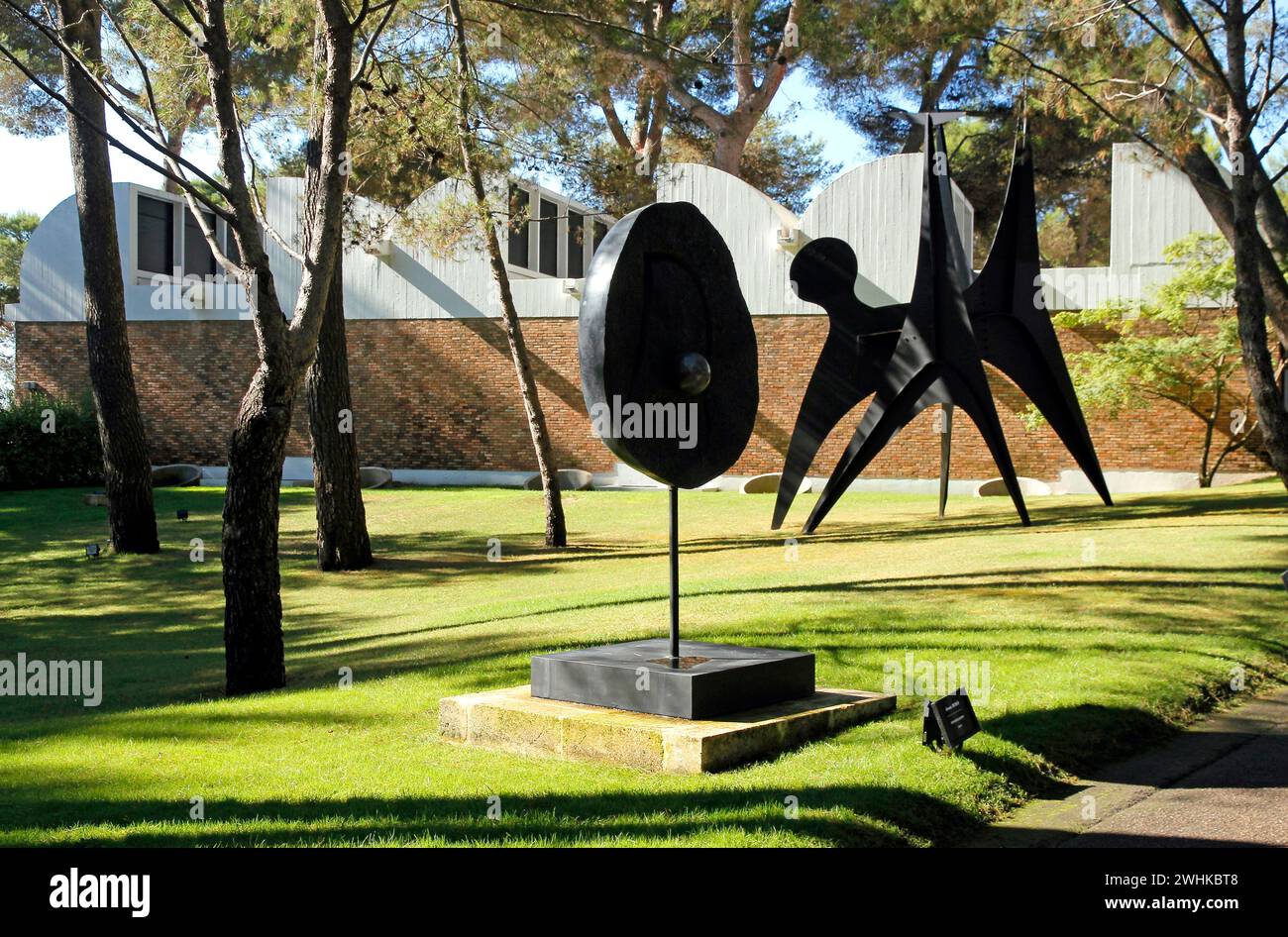 Fondation Maeght, vue générale Banque D'Images