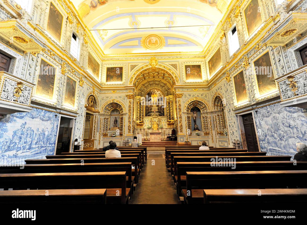 Igreja Sao Sebastiao da Pedreira, Eglise de Sao Sebastiao da Pedreira, vieille ville, Lisbonne, Lisboa, Portugal Banque D'Images