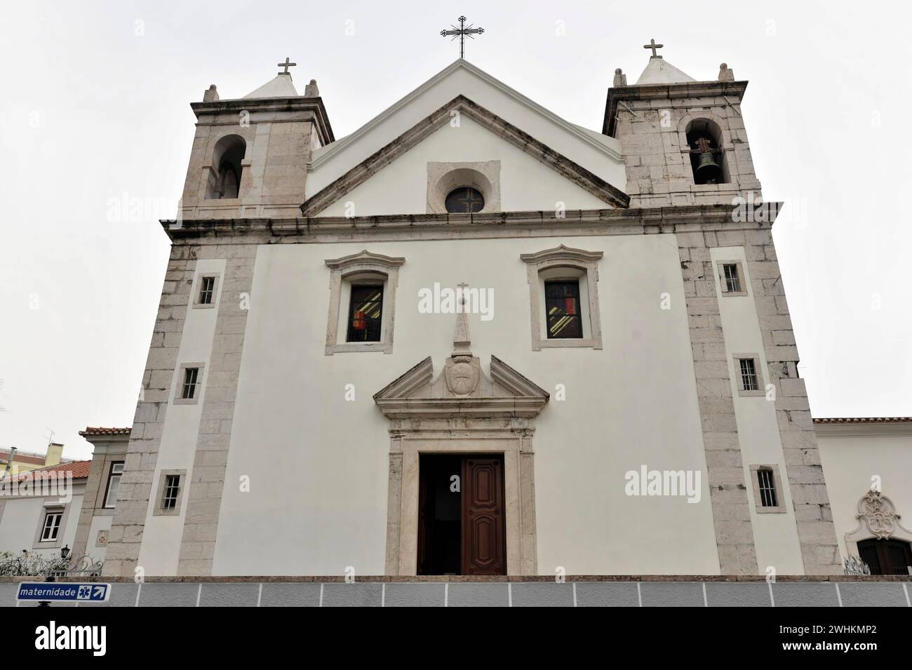 Igreja Sao Sebastiao da Pedreira, Eglise de Sao Sebastiao da Pedreira, vieille ville, Lisbonne, Lisboa, Portugal Banque D'Images