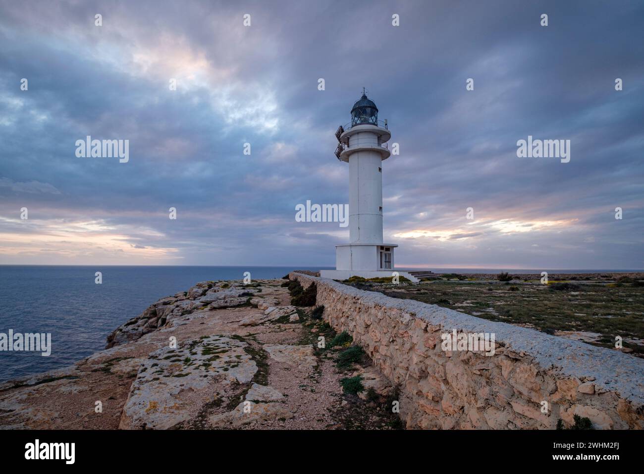 Phare de Cape Barberia Banque D'Images