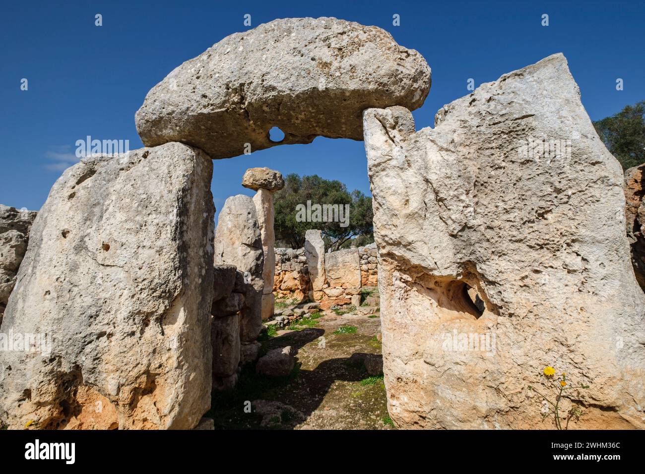 Habitation de l'âge du fer Banque D'Images
