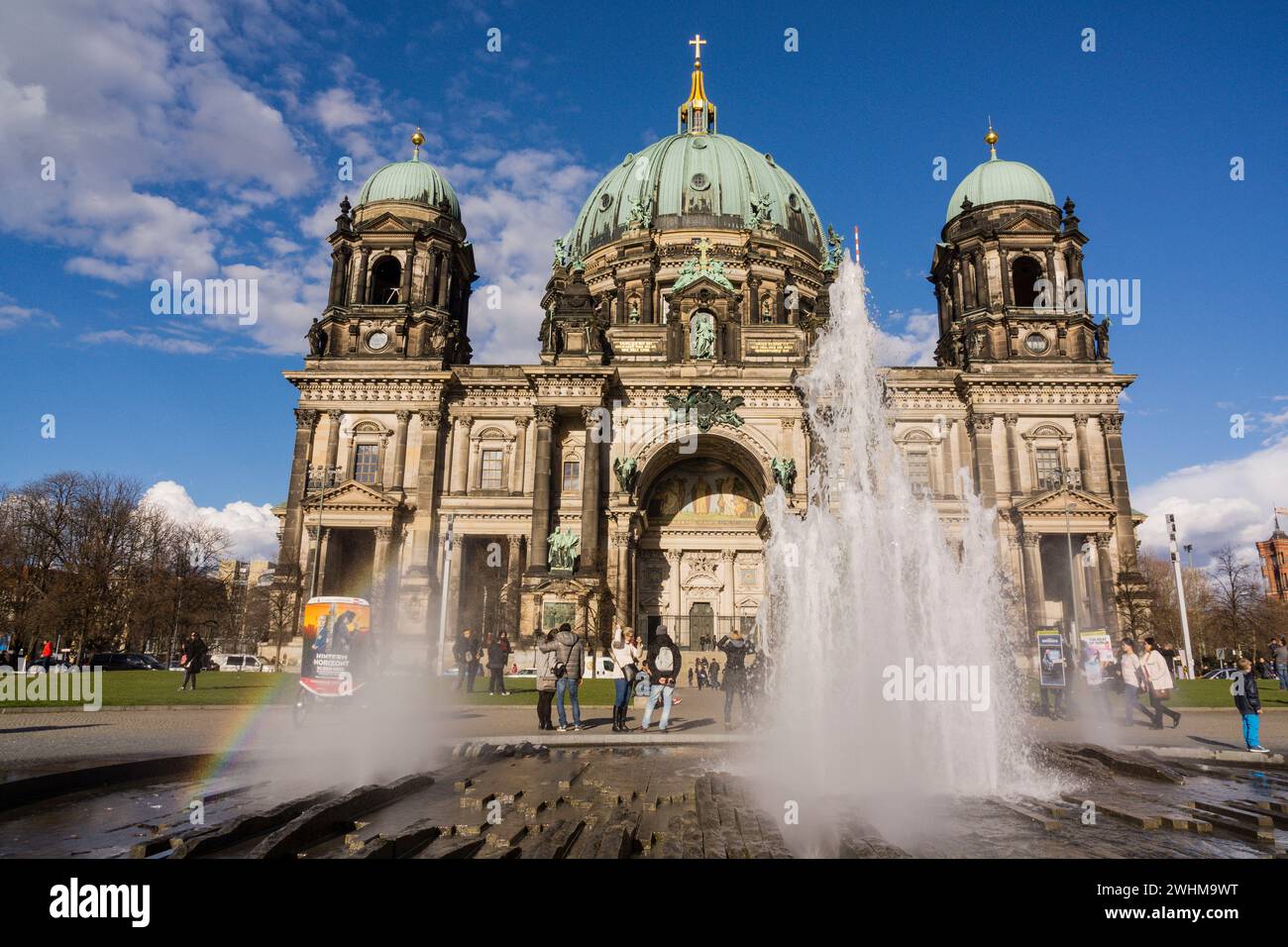 Cathédrale de Berlin (Berliner Dom) temple de l'Église évangélique Banque D'Images