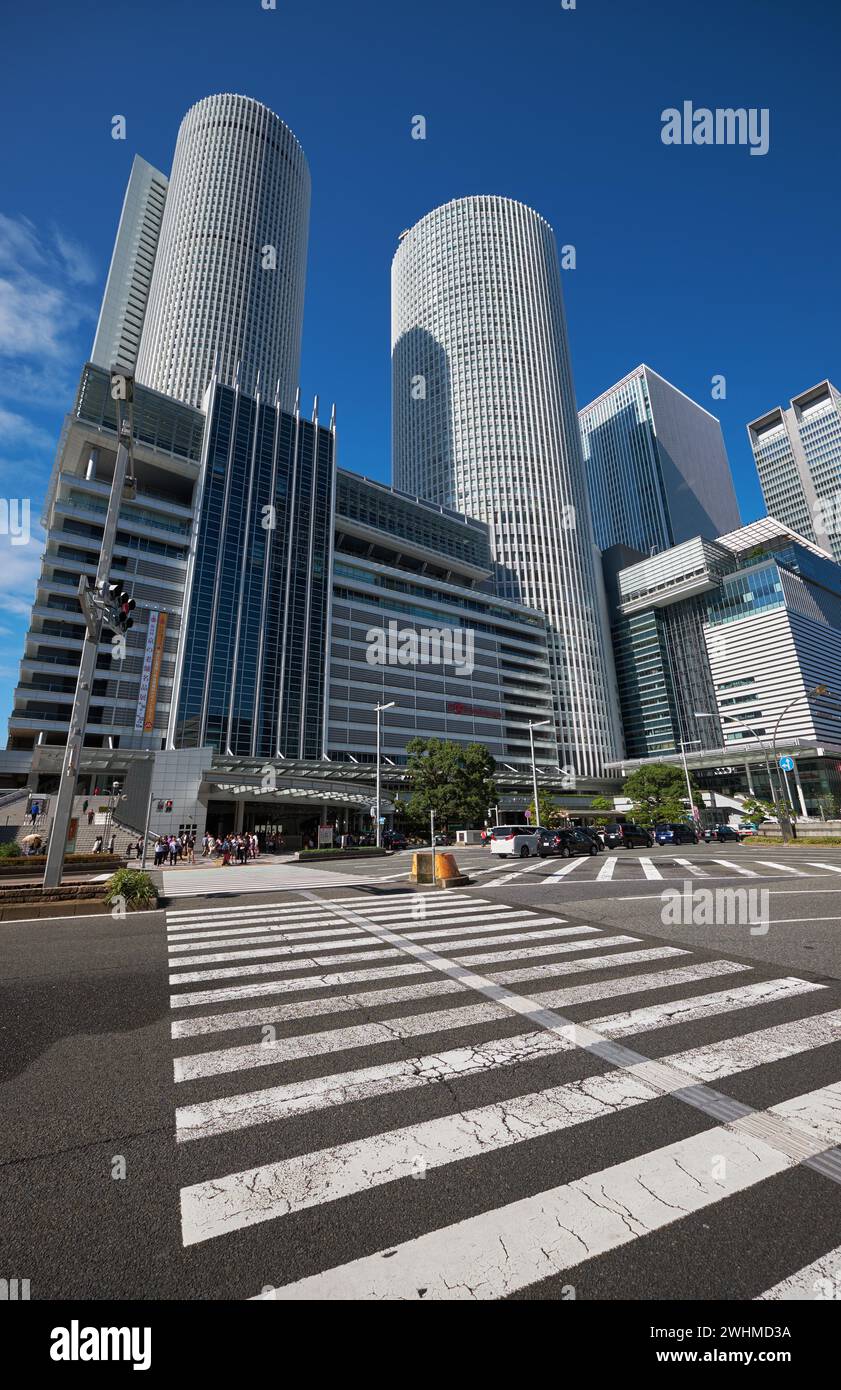 Gare de Nagoya L'une des plus grandes gares ferroviaires du monde. Nagoya. Japon Banque D'Images