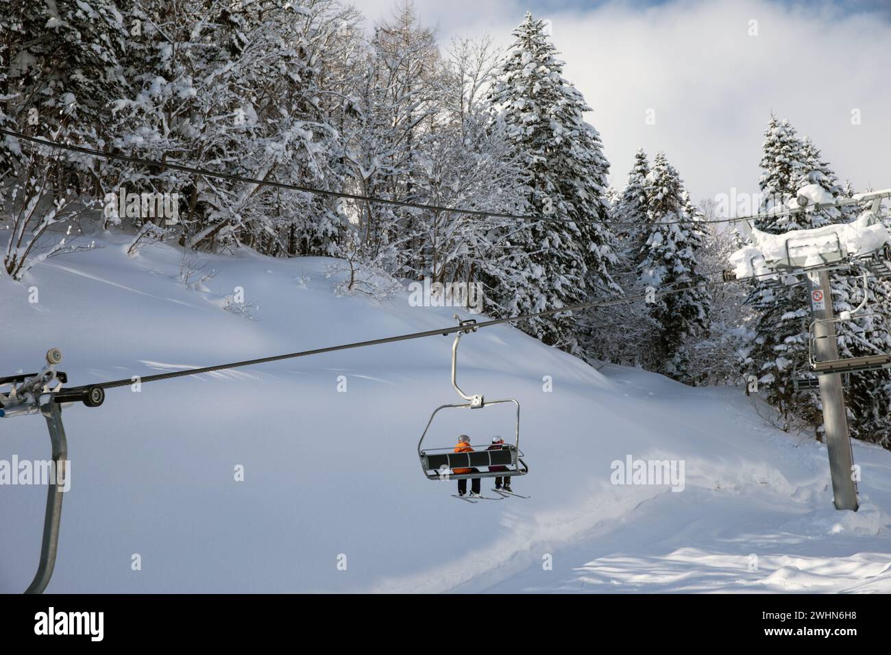 Niseko, Hokkaido, Japon Banque D'Images