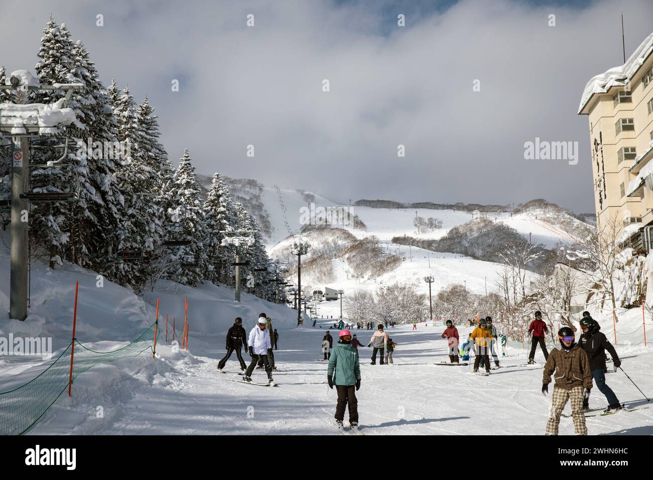 Niseko, Hokkaido, Japon Banque D'Images